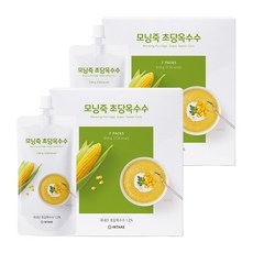 인테이크 모닝죽 초당옥수수 7p, 910g, 2개