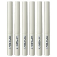 GIVERNY 緊密服貼敏感睫毛膏定型液 3g, 透視黑, 6個
