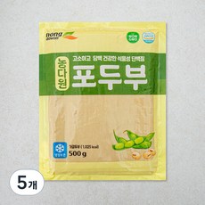 농다원 포두부, 5개, 500g