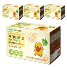 Nutri D-DAY 孩童優質乳酸菌隨身包, 60g, 4盒