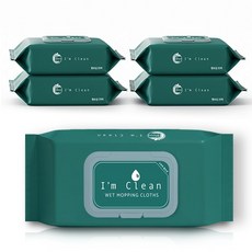 I'm Clean 濕拖巾 加大款 附蓋型 25入, 5個