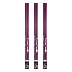 KISSME 奇士美 一筆耀眼極細眼線膠筆N 0.08g, 01黑, 3個