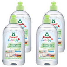 Frosch 德國小綠蛙 嬰兒奶瓶清潔劑, 4個, 500ml
