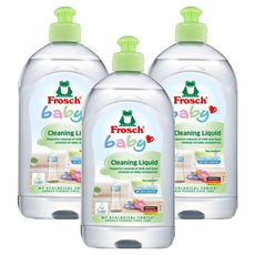 Frosch 德國小綠蛙 嬰兒奶瓶清潔劑, 3個, 500ml