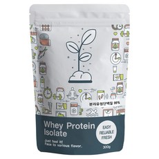 PUREUNBIN WPI乳清分離蛋白粉, 300g, 1包