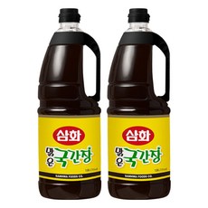 SAM HWA 韓式湯醬油, 1.8L, 2個