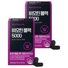 Nutrione Black生物素保健錠, 30顆, 2盒