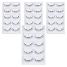 LaMon Lash Monster 練習用假睫毛 8mm 10入, 單一顏色, 4個