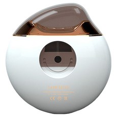 LIMEIJIAN 電動指甲修剪磨甲機,安全修剪, 3D精準孔位,舒適貼合,小巧便攜, 1個, 白色