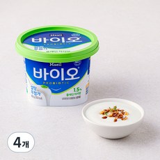 매일바이오 플레인 저지방 요거트, 450g, 1개입, 4개