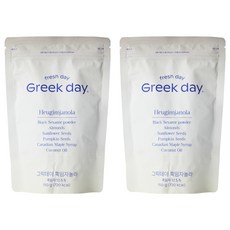 GreekDay 黑芝麻格蘭諾拉麥片, 150g, 2個