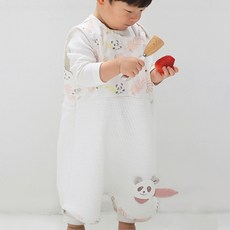 Bamboo bebe 孩童棉質連身睡眠背心