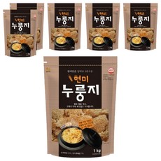 엄마사랑 한끼든든 현미누룽지, 1kg, 6개