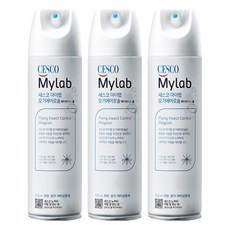 세스코마이랩 모기 에어로솔 워터베이스 무향, 3개, 500ml