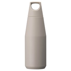 KINTO TRAIL TUMBLER 律動保溫瓶 NK-020212 直徑7.7cm 高24cm, 象牙灰, 580ml, 1個