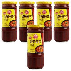 오뚜기 닭볶음탕 양념, 470g, 5개