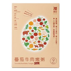 裸廚房 蕃茄牛肉燉粥, 蕃茄牛肉, 320g, 1盒