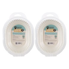 Comma 空氣炸鍋橢圓形細分紙箔小 50p, 2個