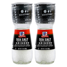 McCormick 味好美 自磨式純淨海鹽 60g, 2瓶