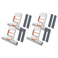 세렌틱 핸즈프리 다용도 걸레 오렌지 + 리필 세트, 4세트