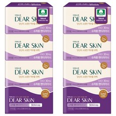 디어스킨 팬티라이너, 슈퍼롱, 30개입, 8개