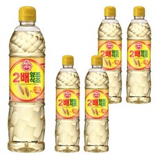 OTTOGI 不倒翁 雙倍釀造醋, 900ml, 5瓶
