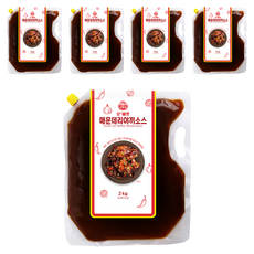 오뚜기 오쉐프 매운데리야끼 소스, 2kg, 5박스