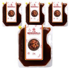오뚜기 오쉐프 매운데리야끼 소스, 2kg, 4개