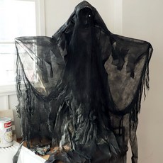 幽靈裝飾, 黑色, 1個