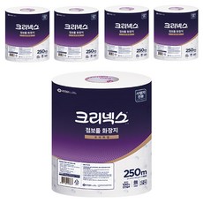 Kleenex 舒潔 2層頂級珍寶捲筒衛生紙, 250m, 3捲, 5個