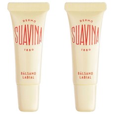 SUAVINA 蘇亞維娜 百年經典款護唇膏 滋潤保濕 防乾裂, 薄荷柑橘香氣, 12ml, 2條