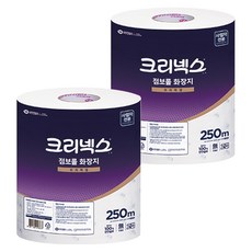 Kleenex 舒潔 2層頂級珍寶捲筒衛生紙, 250m, 3捲, 2個