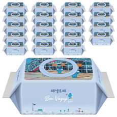 페넬로페 본보야지 퐁피두 아기물티슈 캡형, 75g, 70매, 20개