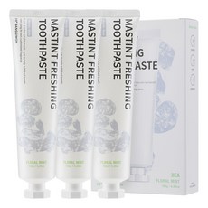 Dr.Banggiwon 男款牙膏 花香薄荷味, 3個, 150克