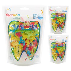 Yecomam 兒童牙線棒 袋裝, 80入, 3包