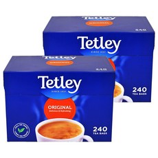 테틀리 오리지날 블랙티, 3.125g, 240개입, 2개