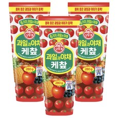 Ottogi 不倒翁 蔬果番茄醬, 280g, 3條