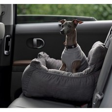 IDOOGEN Ttasumi 狗狗 Ttasumi Pet Rebecca 汽車座椅, Rebecca 汽車座椅S - 灰色, 1個