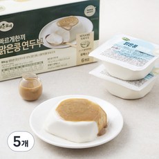 맑은물에 빠르게한끼 맑은콩 연두부 참깨소스 6입, 804g, 5개