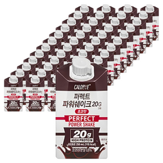 칼로바이 퍼펙트 파워쉐이크 초코맛 20g, 48개, 250ml