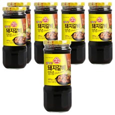 OTTOGI 不倒翁 韓式醬烤豬排醬, 480g, 6罐