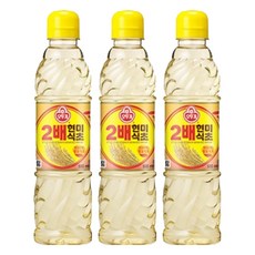 Ottogi 雙糙米醋, 500ml, 3瓶