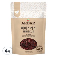 아크바 히비스커스 침출차, 4개, 1개입, 100g