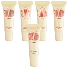 SUAVINA 蘇亞維娜 百年經典款護唇膏 12ml｜滋潤保濕 防乾裂 唇部護理, 柑橘和薄荷醇香氣, 5條
