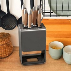 Homevanesse 方形刀座, 1個, 深灰色