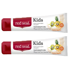 紅印 Red Seal 兒童牙膏 無SLS, 2歲以上, 75g, 2條