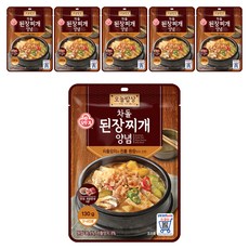 오뚜기 차돌 된장찌개 양념, 130g, 6개