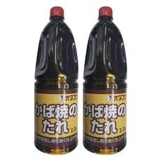 오타후쿠 카바야끼타래 소스, 2.2kg, 2개