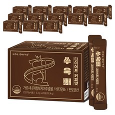 홀리데이즈 쑤욱빼 다이어트 커피맛 28포, 92.4g, 14개