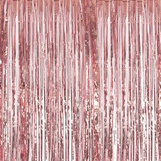 파티해 파티 수술 은박 커튼 3p, 로즈골드, 1개